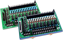 DB-24PR/DB-24PRD 24通道功率继电器输出板