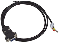 CA-0910 9针D型母连接头和RS-485接口电缆,1米